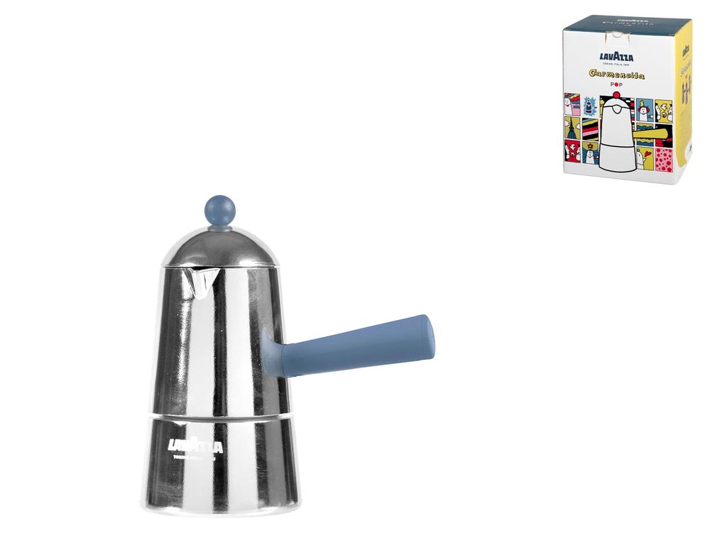 Alessi 9090/1 - Caffettiera Espresso Di Design, Corpo In Alluminio, Manico E Pomolo In Resina - Foto 5