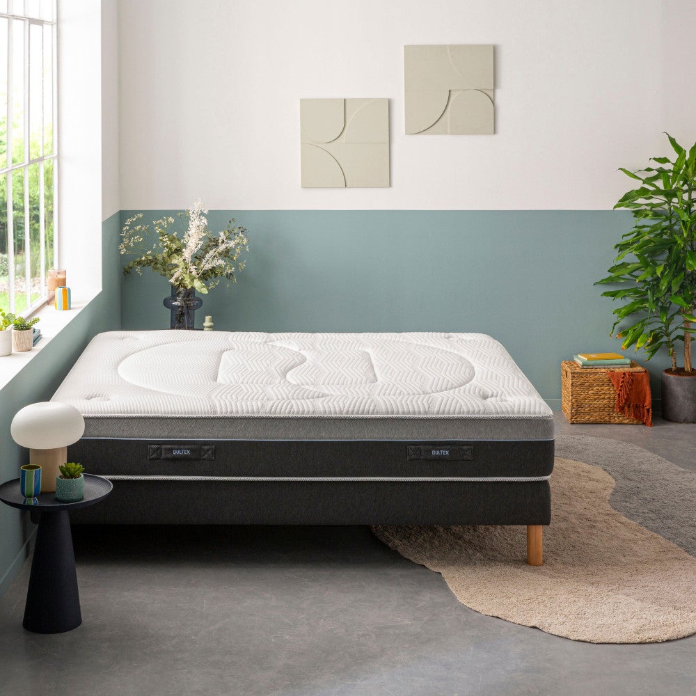 Astrion - Matelas à ressorts mousse mémoire de forme, accueil enveloppant - 160x200 cm - 6