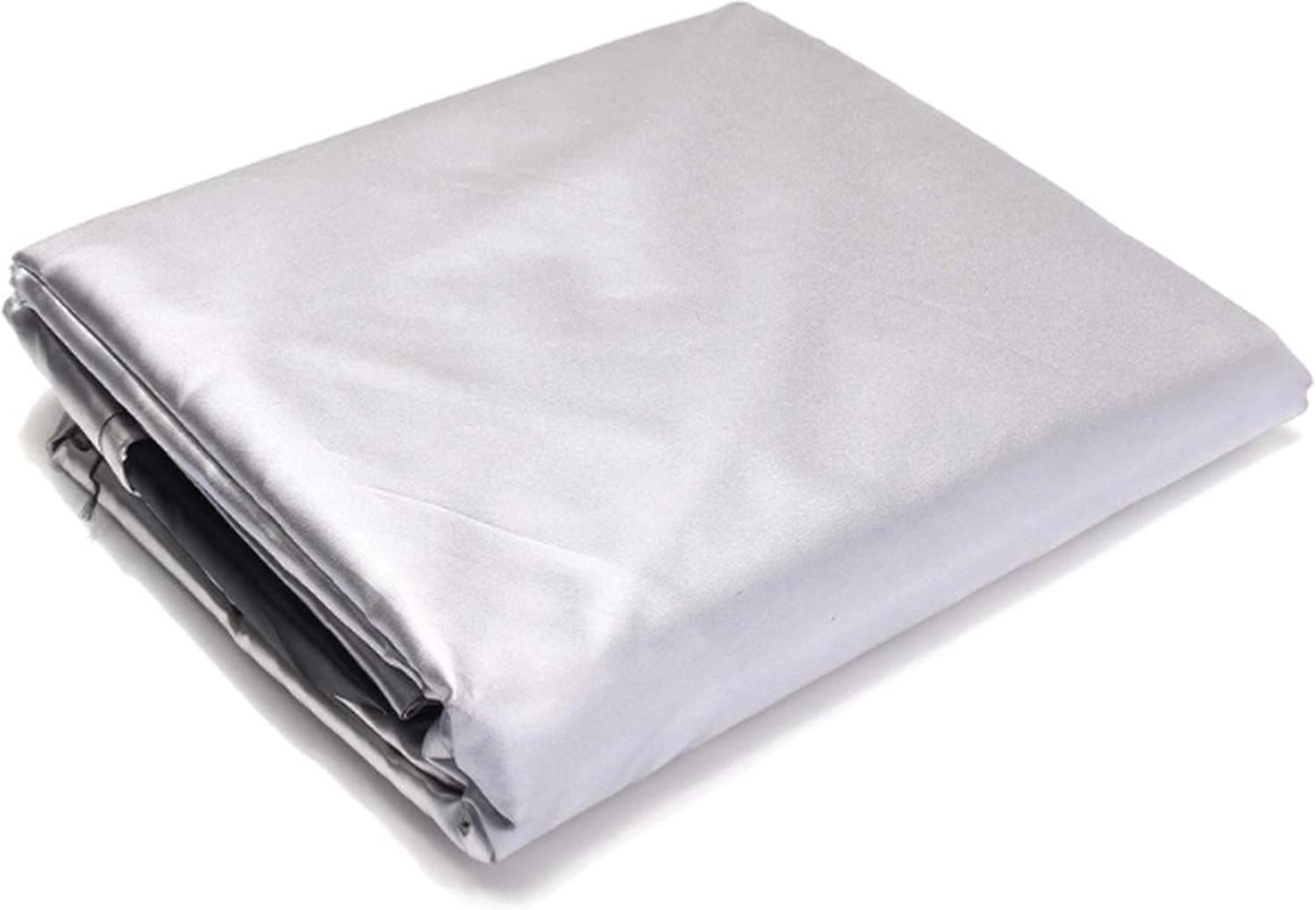 Housses de Meubles d’extérieur imperméable à l’Eau Canapé Chaise Table Housse de Pluie Snow Dust Cover Oxford Fabric Garden Argent 220*105*105CM - 4