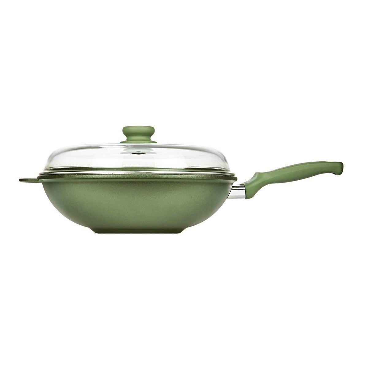 Wok Dr. Green, Aluminium Odlewane Ciśnieniowo, Zielony, Risolì