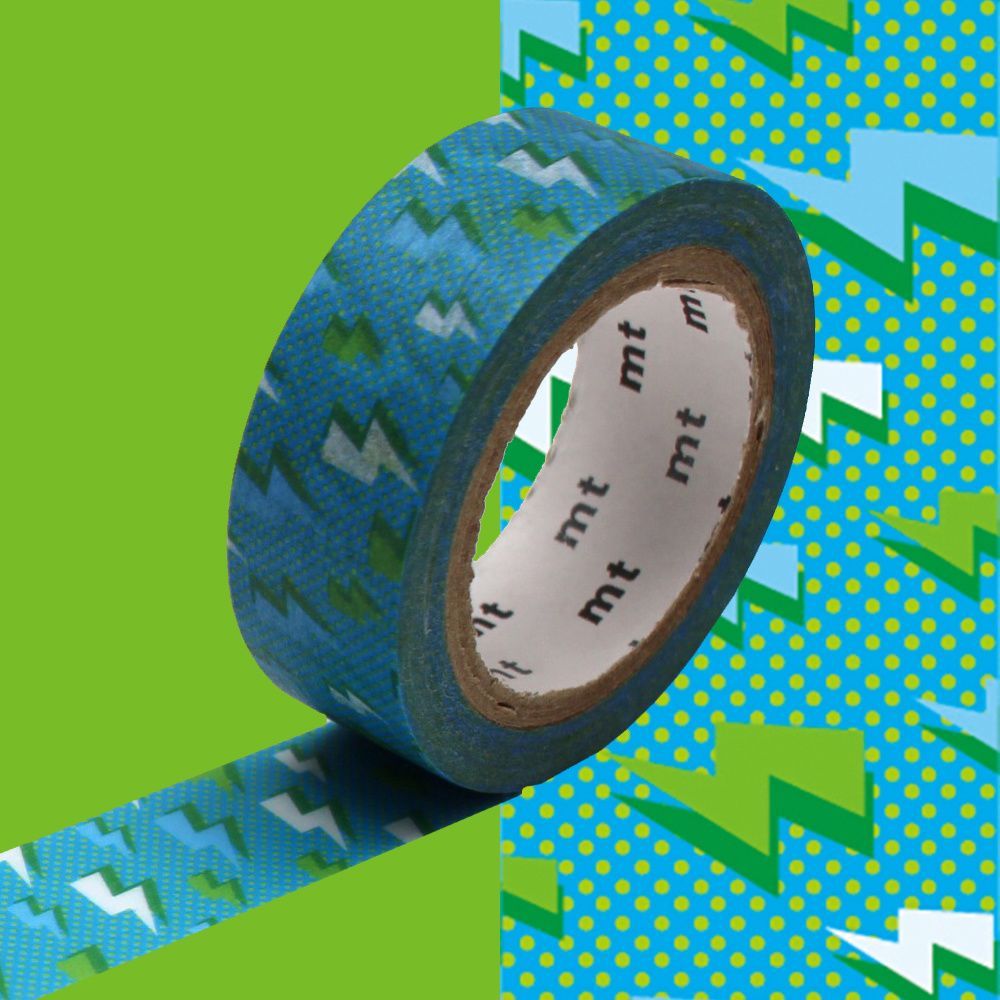 Masking Tape Dekorativ – Streifen Design, Aqua, 1,5 Cm X 7 M, Für Scrapbooking