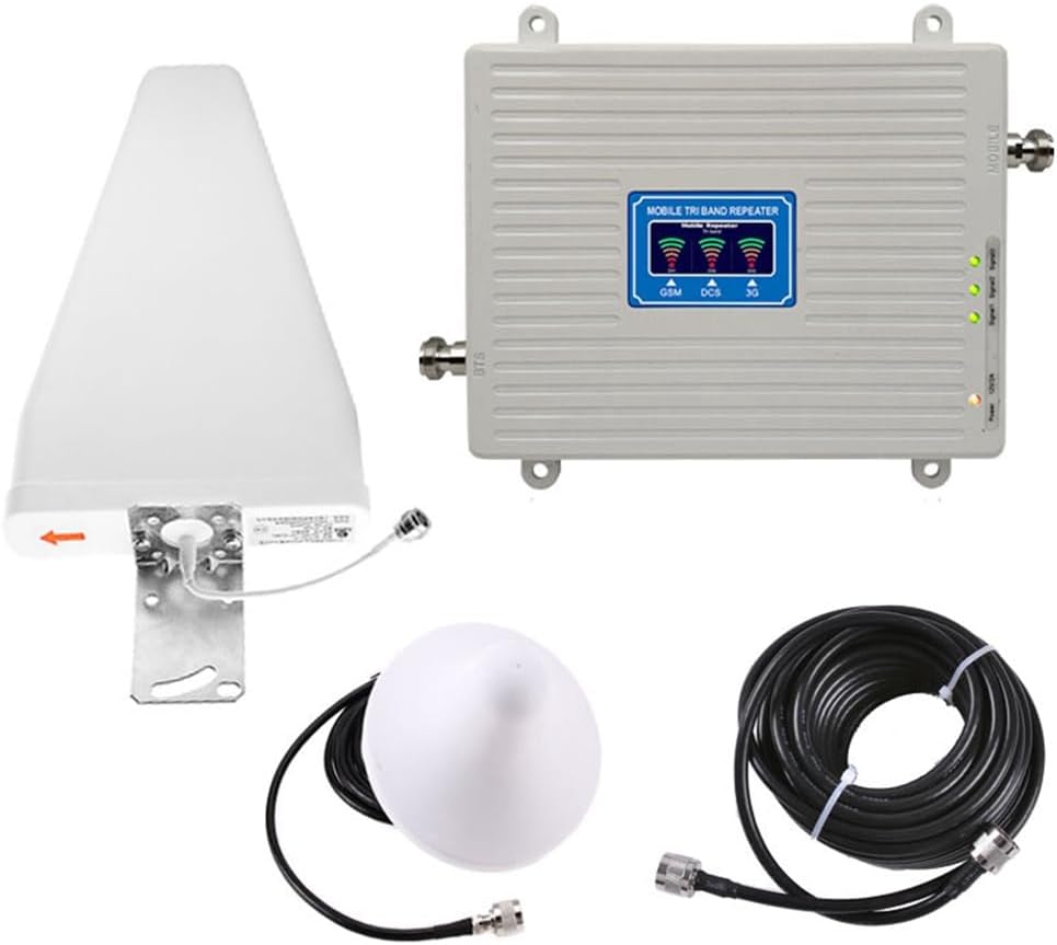 Amplificateur Signal Mobile Triple Bande – 900/1800/2100 MHz, Répéteur 2G/3G/4G Pour Maison - 14