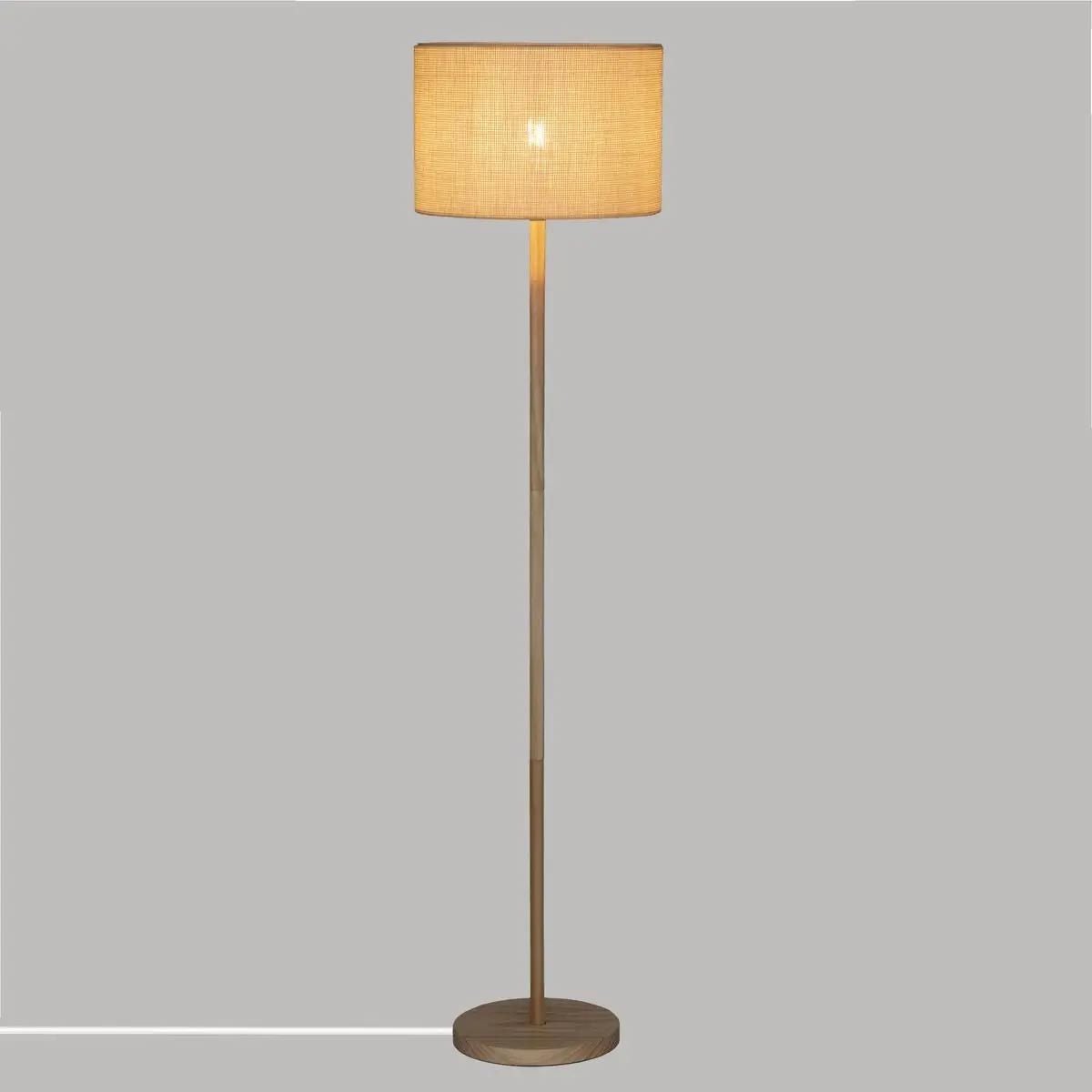 Lampadaire Design en Bois 