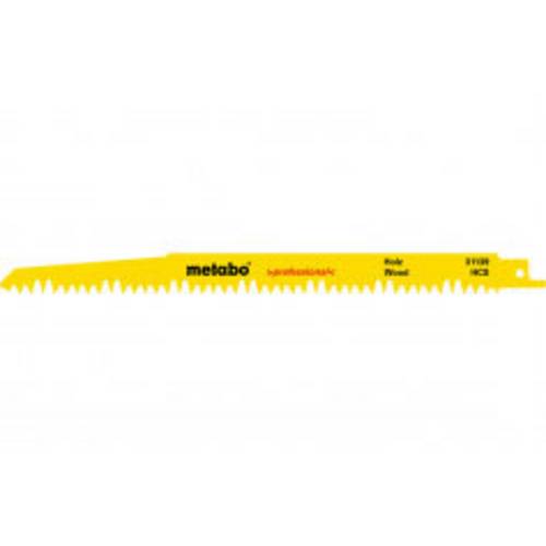 5 hojas para sierras de sable "precision wood" 240 x 1,5 mm (631488000) METABO