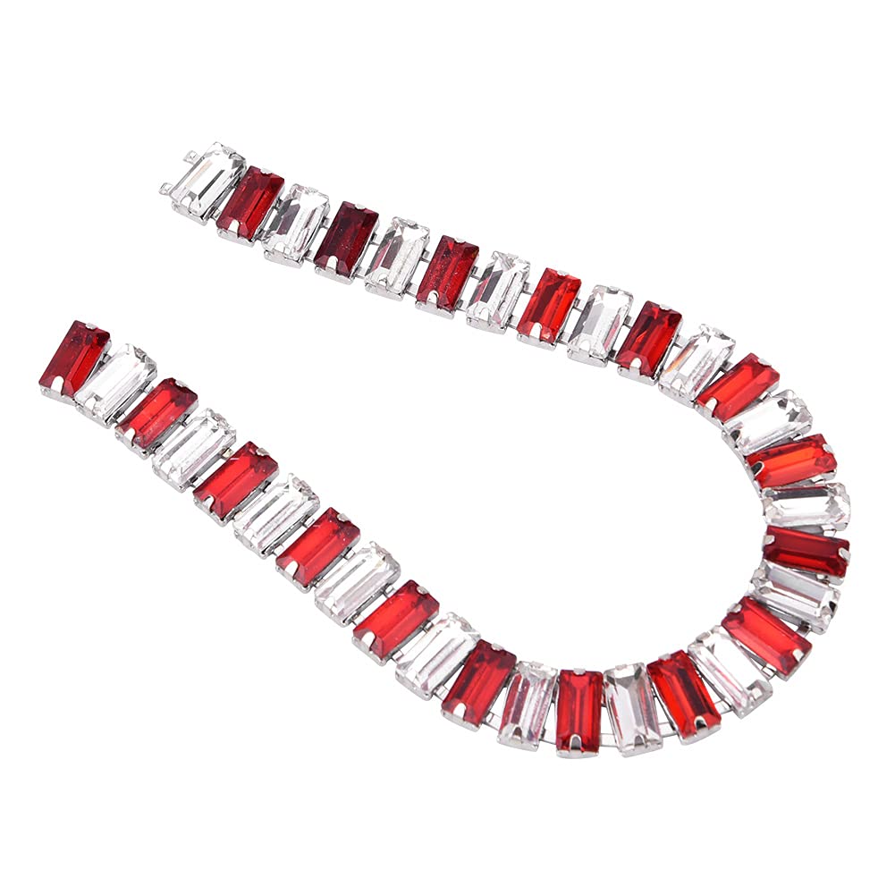 Catena Di Strass Per Cucito E Artigianato - 12 Confezioni Da 1 Iarda, 2mm, 12 Colori Per Fai Da Te