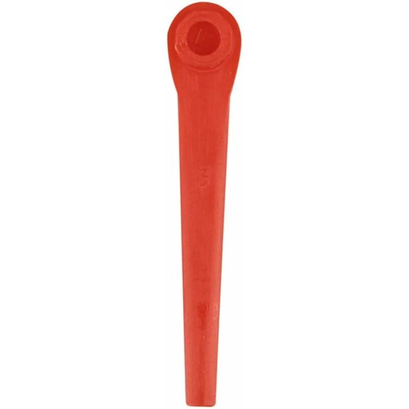 Zestaw 100 plastikowych ostrzy kompatybilnych z podkaszarkami Gardena, ostrza zamienne do podkaszarek Gardena i podkaszarek akumulatorowych.