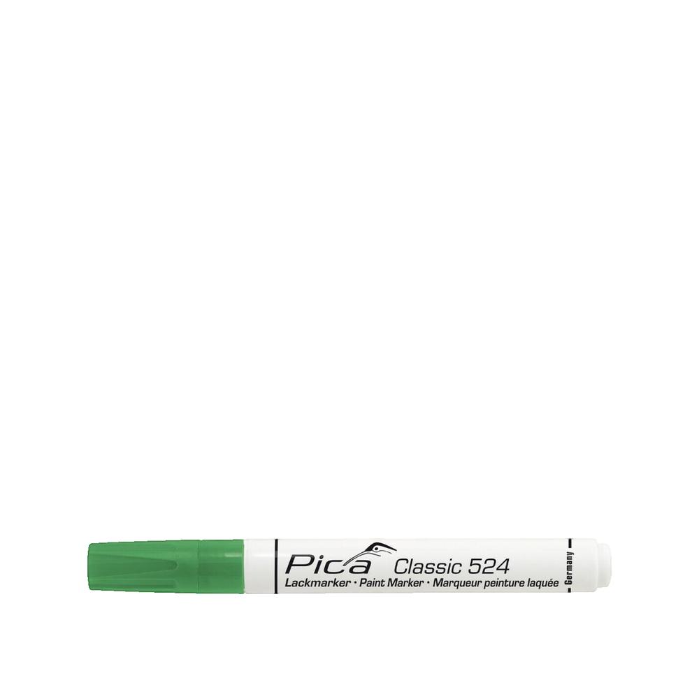 Marker przemysłowy Pica Classic trwała farba zielony szybkoschnący