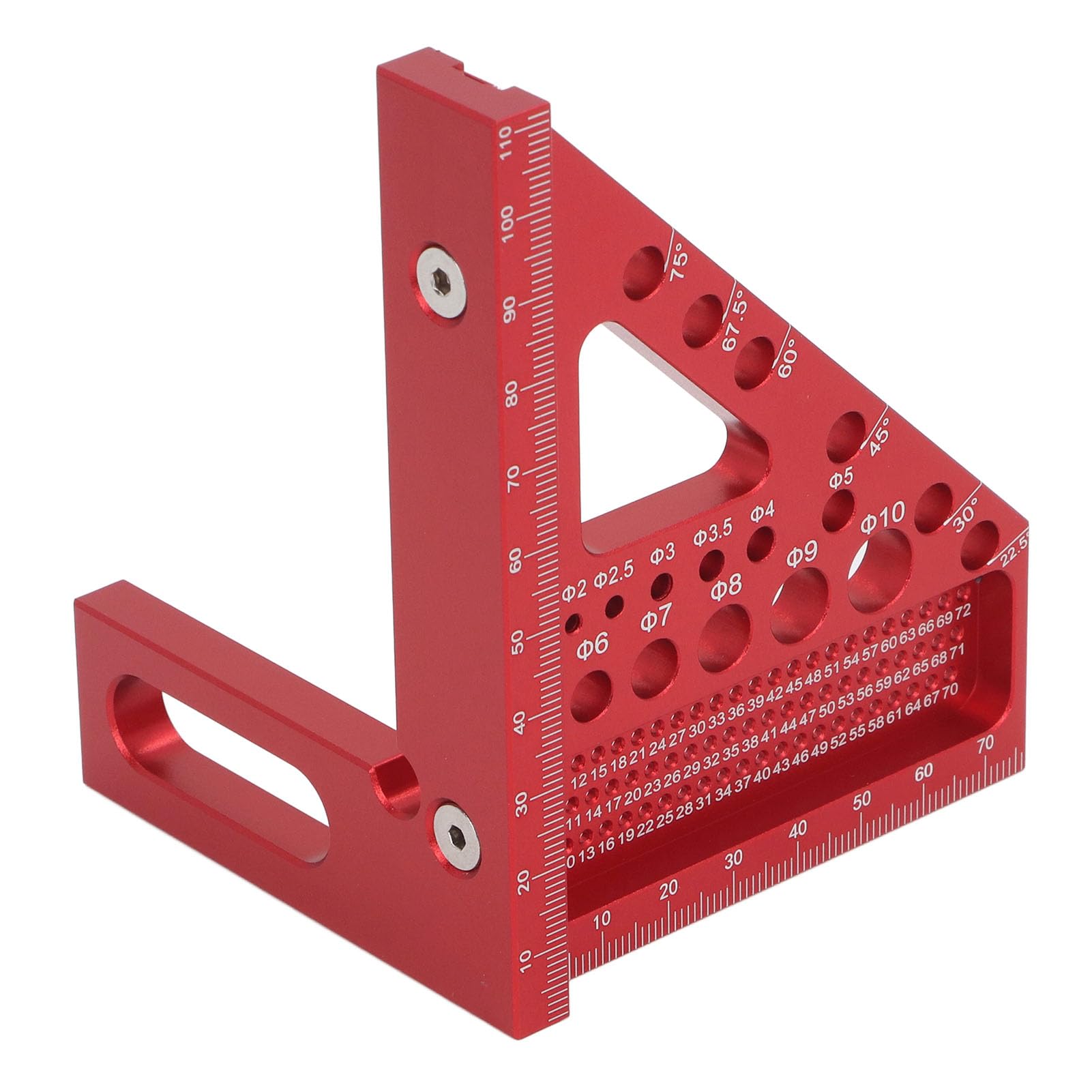 Équerre Triangle Règle 7 Pouces Équerre de Mesure du Triangle en