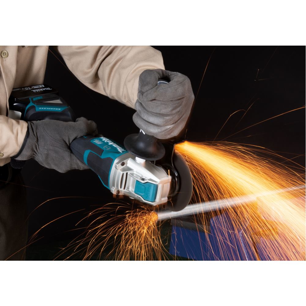 Meuleuse d'angle 18V LXT Ø125mm (machine seule) - MAKITA DGA520ZX1 - 8