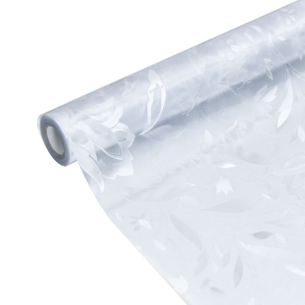 Film pour fenêtre dépoli motif de fleurs 90x500 cm PVC CFW34713 - 7