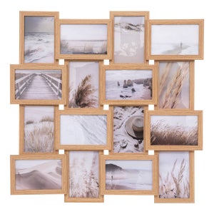 Bacheca Legno 4 Ganci Da Parete - Portachiavi Organizer 35x13x35 Cm, Stile Moderno - Foto 9