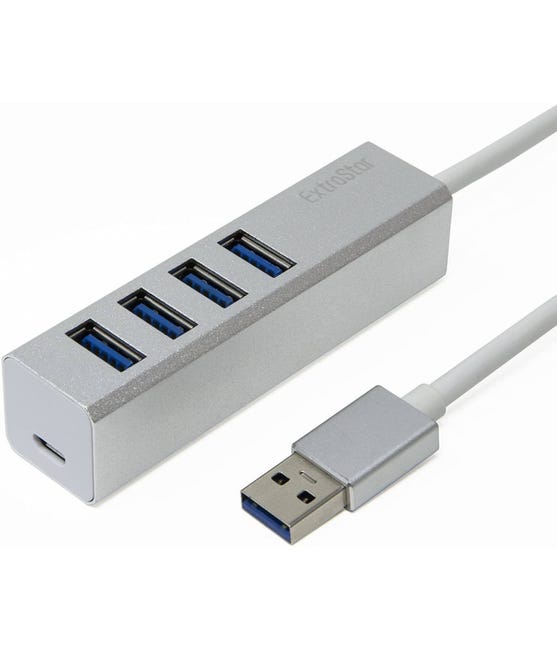 Hub USB 3.2 Sabrent 4 Porte - Con Interruttori Individuali E LED, Per PC, PS5, MacBook, Velocità 5Gbps - Foto 10