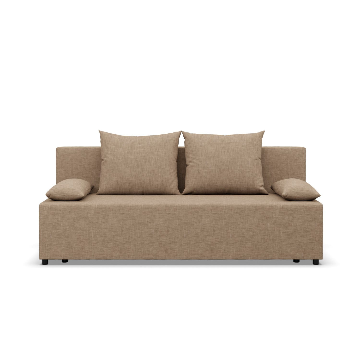 Kanapa rozkładana, Vista, 191x92x95 cm, beżowy | TYLETEGOTU