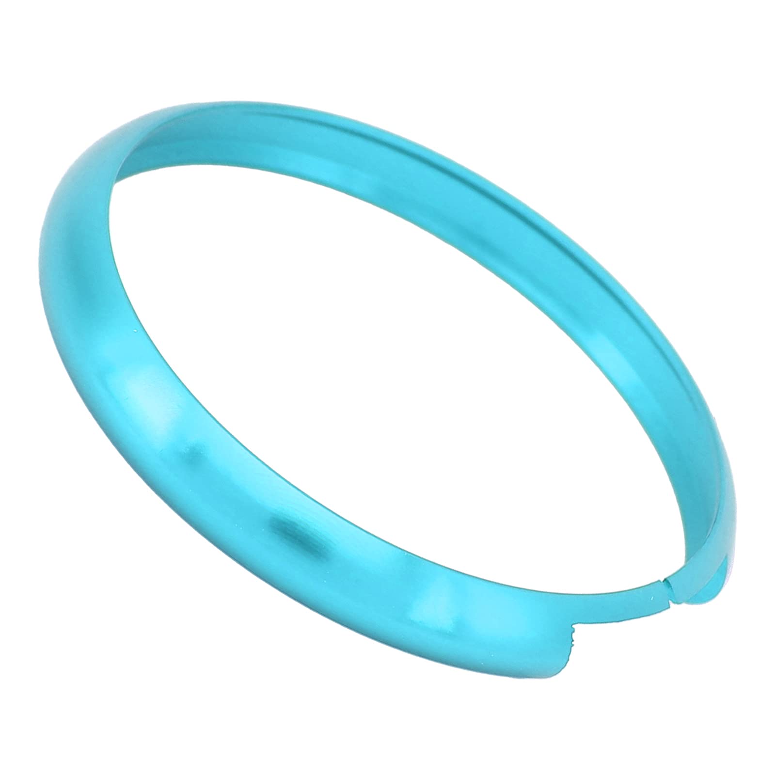 Anello di ricambio in lega di alluminio per portachiavi remoto MINI R55 R56 R57 R58 R59 R60 (azzurro cielo) - 5