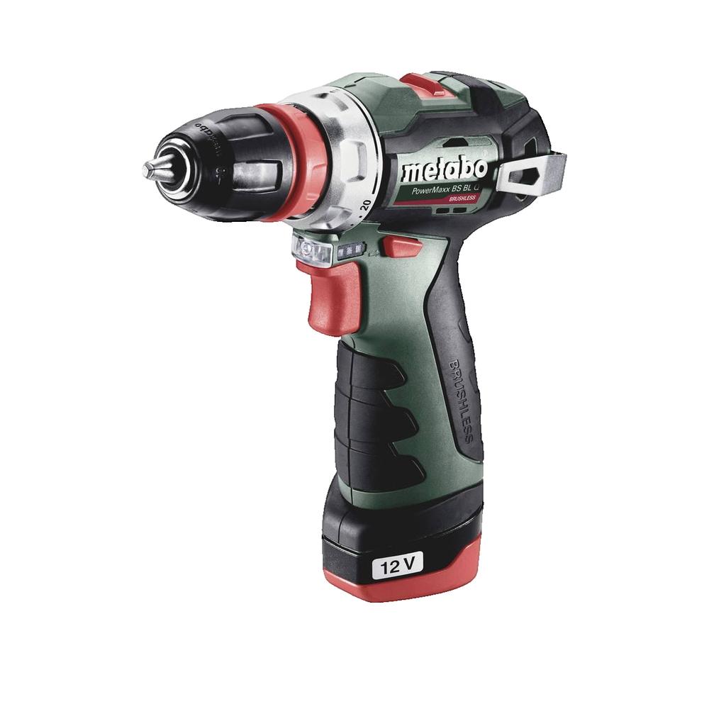 Wiertarko-wkrętarka bezprzewodowa Metabo PowerMaxx BS BL Q 12V 38Nm