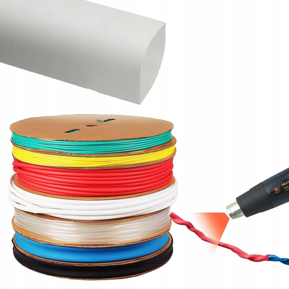 Gaine Silicone Garbolino 1,2mm – 1 Mètre – Pour Montage D'élastiques De Pêche