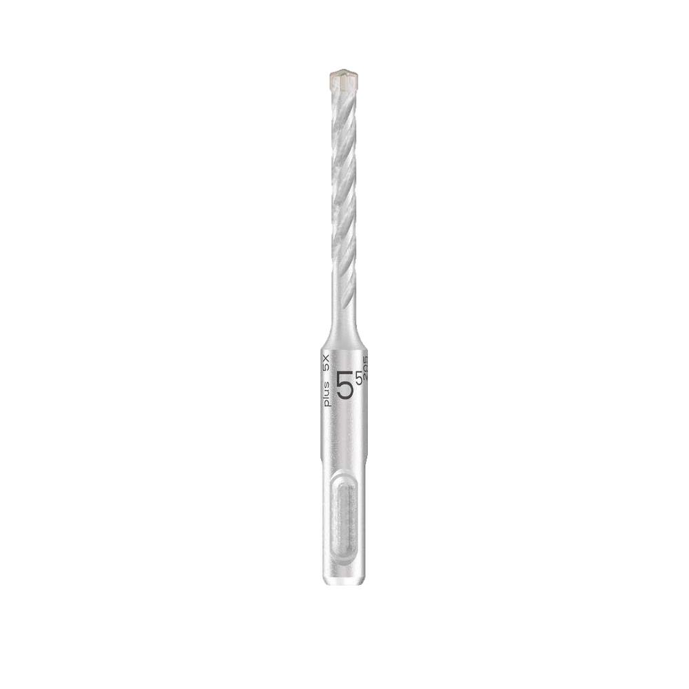 Wiertło Bosch PRO SDS Plus-5X 5,5 mm węglik wolframu srebrne wykończenie