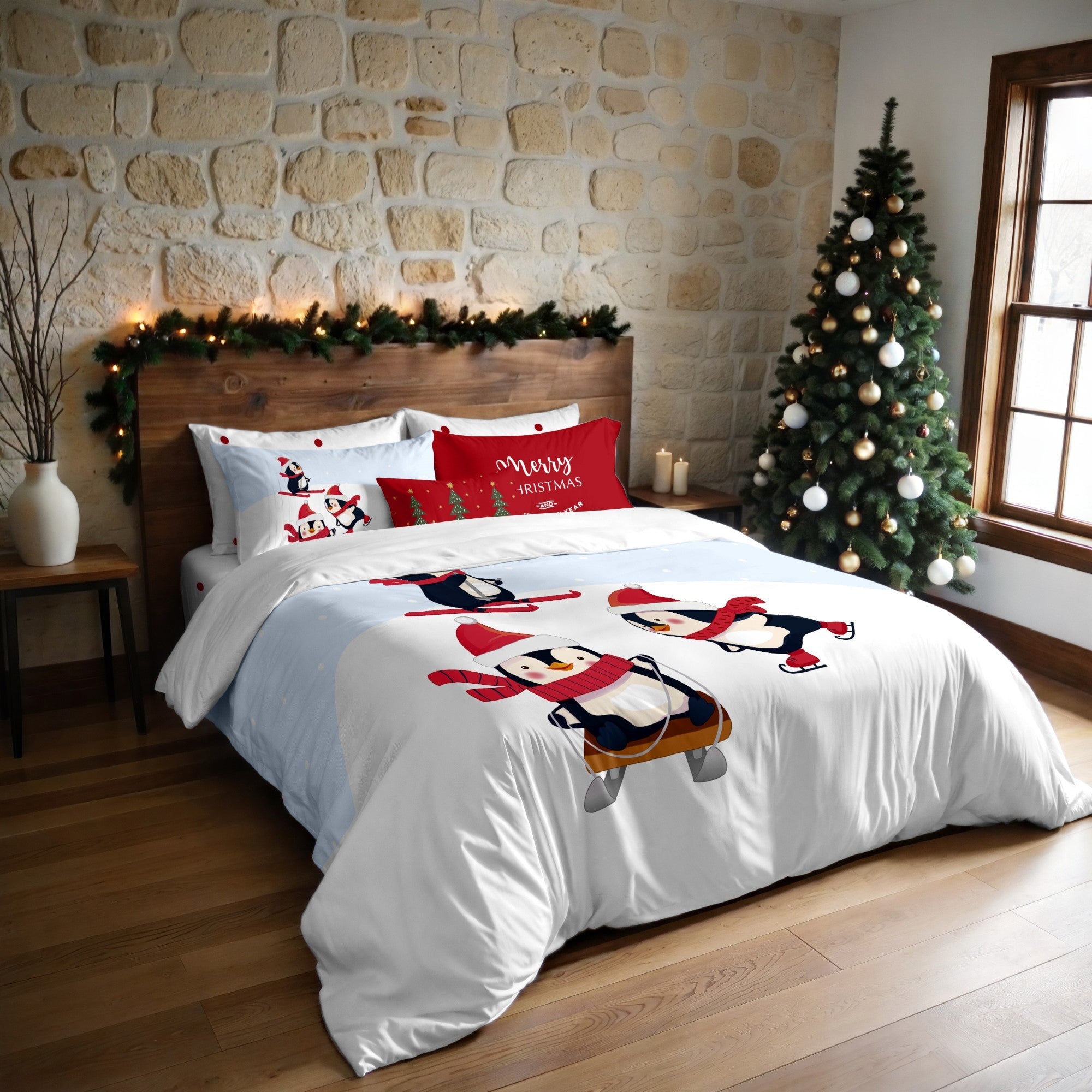 Housse de couette avec boutons-pression Laponia 56 140x200 cm - 2