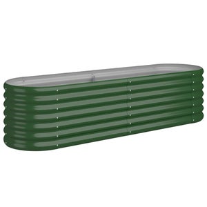 Composteur Grillagé HOME IT Garden 567 Litres - Acier Vert, 90x90x70 Cm, Pour Déchets Jardin Ou Enclos Animaux