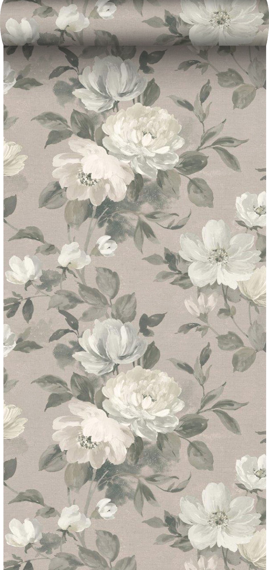 Papel pintado flores rosa - 53 cm x 10.05 m - borastapeter
