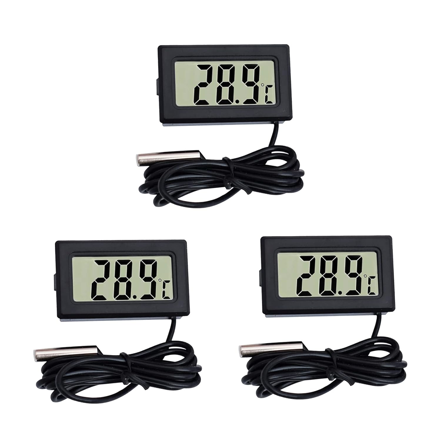 MOSEKO thermomètre électronique LCD bouteille de v... – Grandado