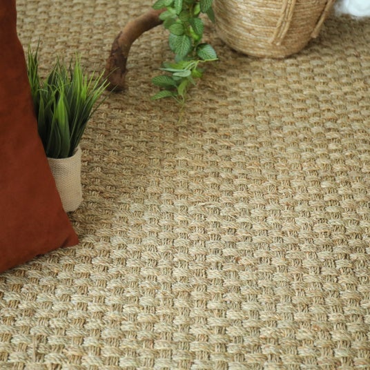 Jonc de mer - Chennai - Natté 4x4 - Echantillon 15 x 20 cm - 4