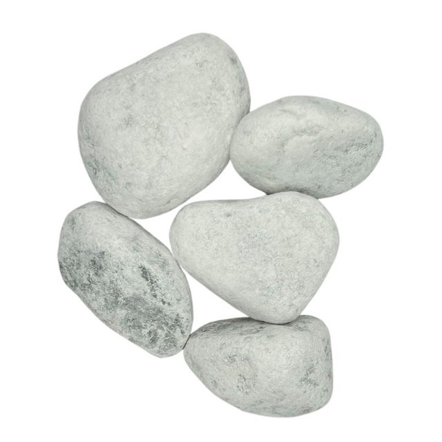 BIG BAG de 1m³ (+/- 1,5T) Galet de Marbre Blanc de Carrare Ø 40/60 mm - Livraison PREMIUM