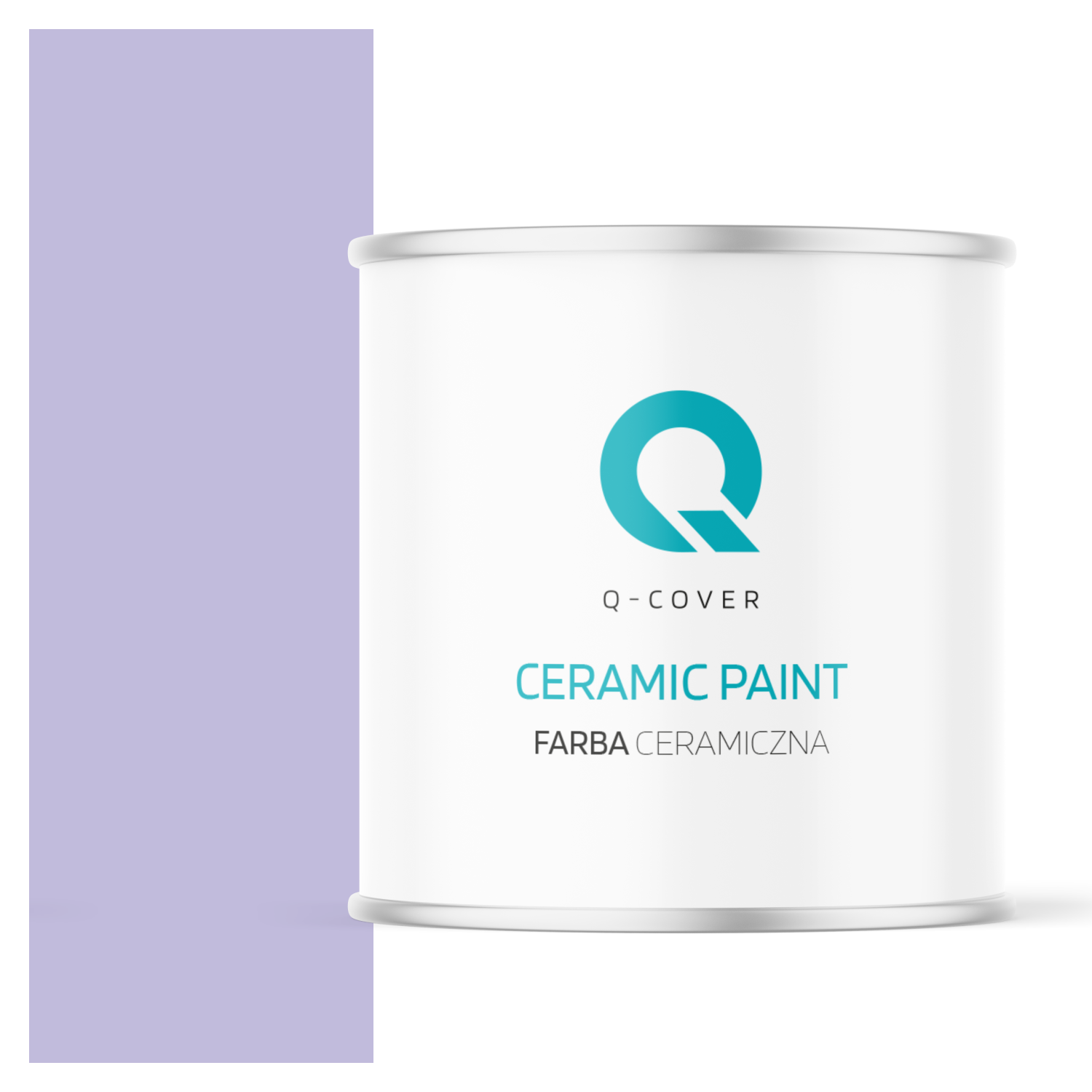 Farba Ceramiczna Do Ścian i Sufitów Q-Cover Fioletowy jasny H2651 Głęboki Mat 2L
