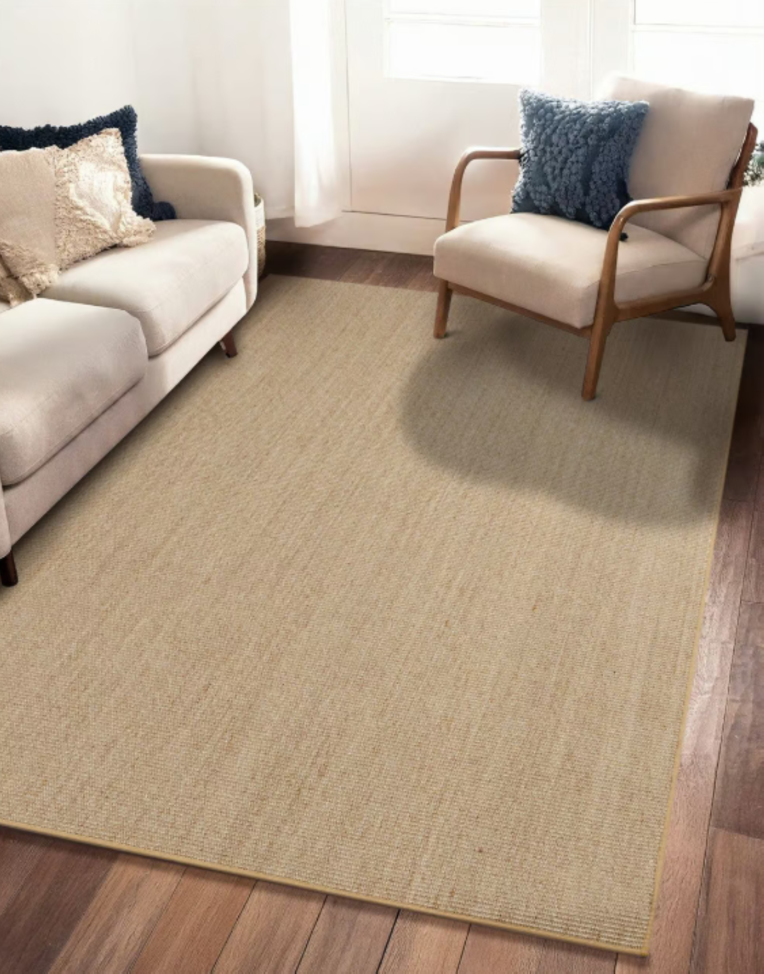 Tapete moderno em sisal LINEN 060x120 cm - 2