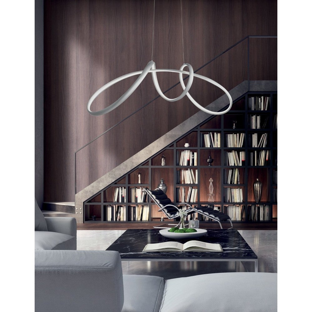 Lampa wisząca LED Ondaluce Lumen 60W 6000lm 110cm ściemnialna 3000K