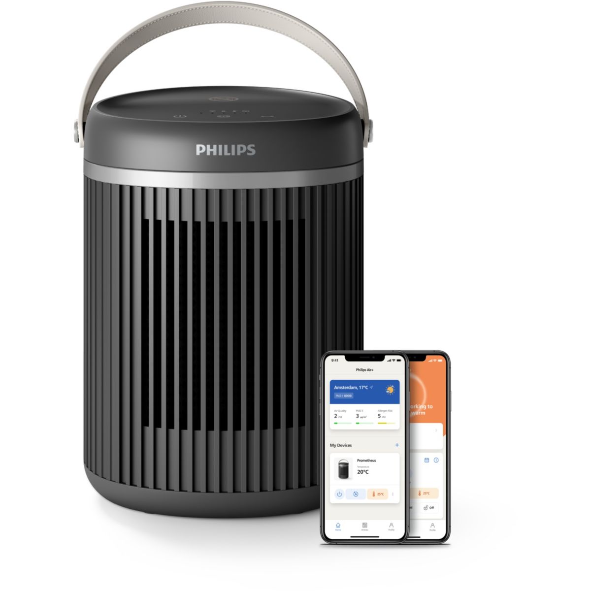 Elektryczny ogrzewacz wentylatorowy Philips szybkie i ciche ogrzewanie