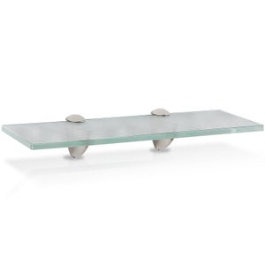 Étagère murale en verre - ib style® - TRIANGOLO - 40x15cm - clair