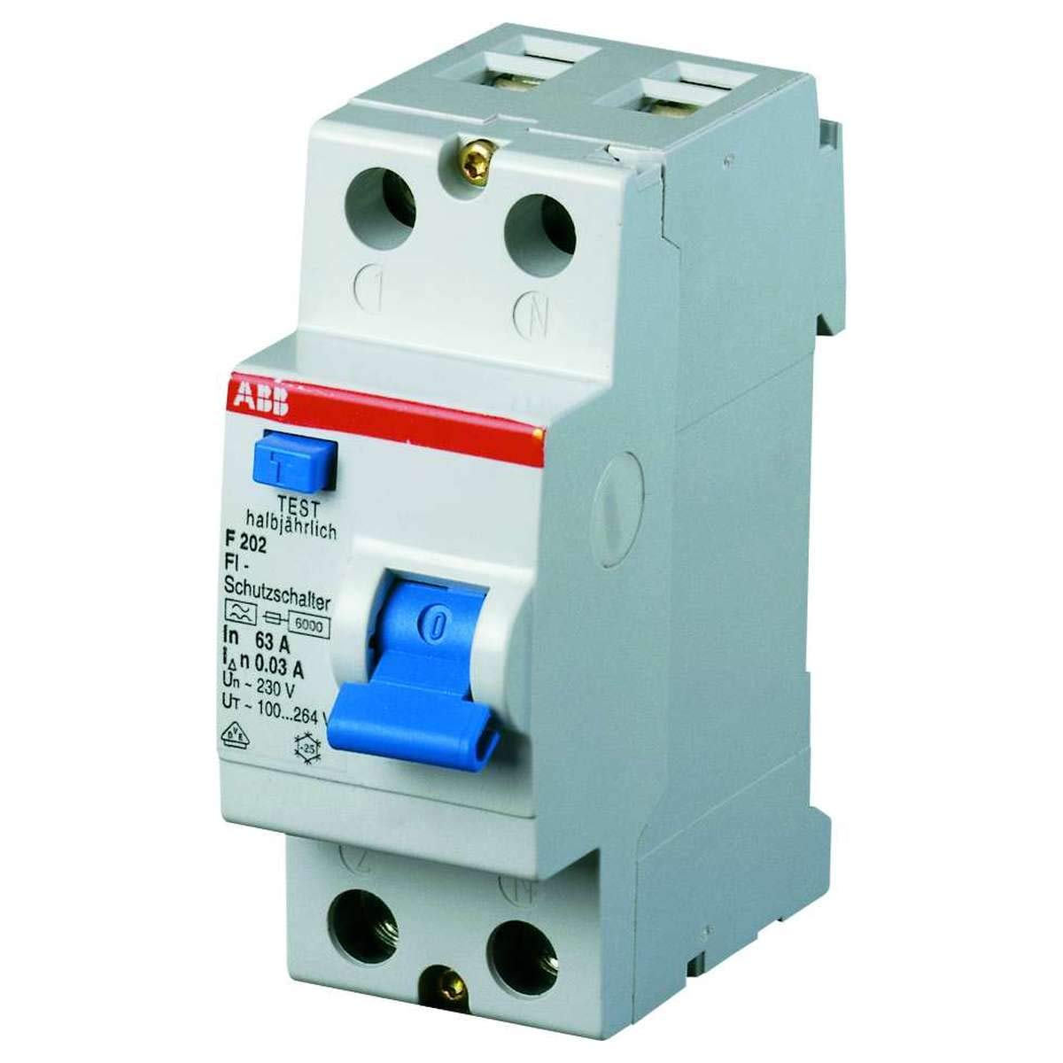 Promo ELCB/RCCB ABB FH202 25A 2P 300mA Diskon 23% Di Seller Pedalis