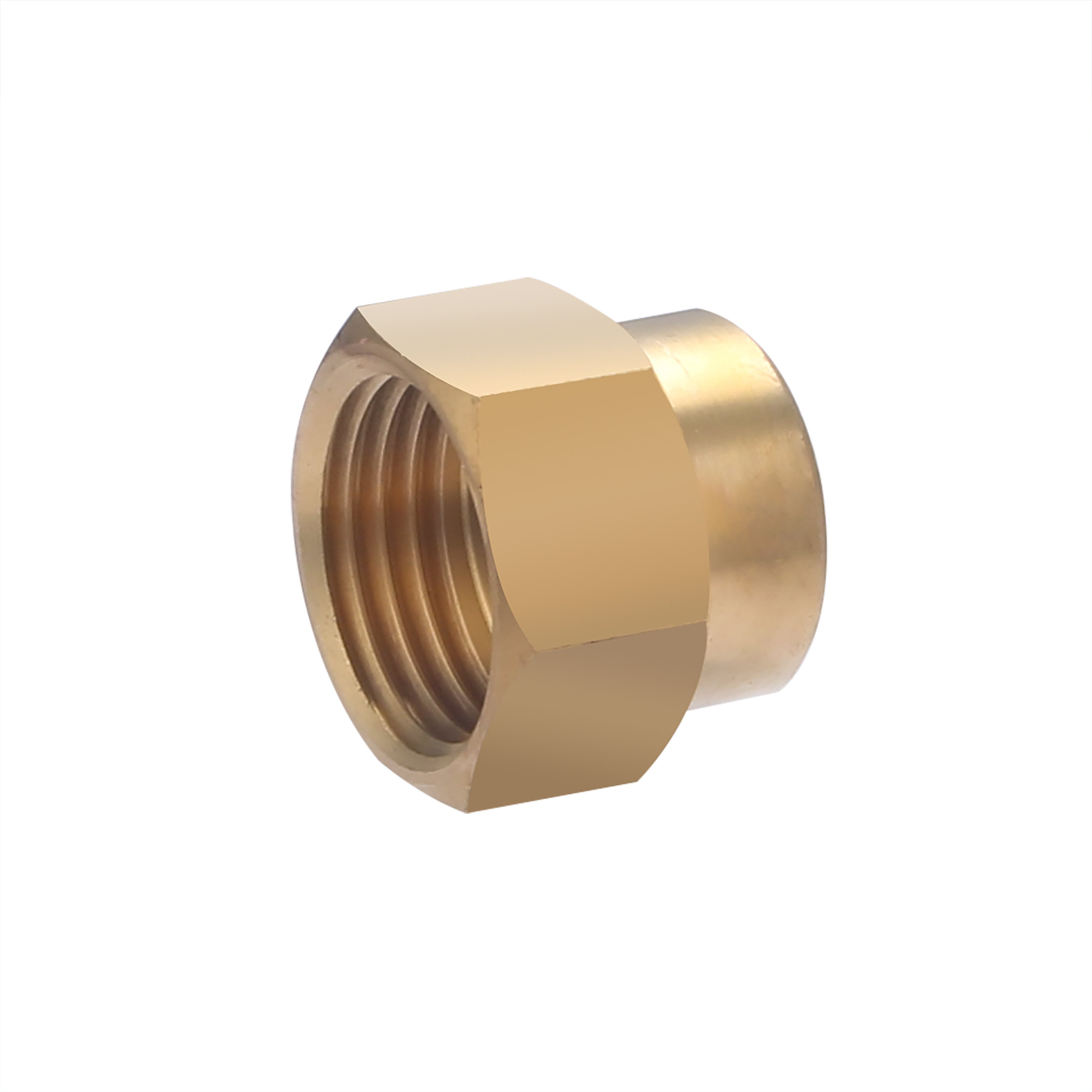 Raccord Laiton 2 écrous Prisonniers Réduit 15x21-12x17 - Pour Tube Cuivre - Alimentation Eau Et Chauffage