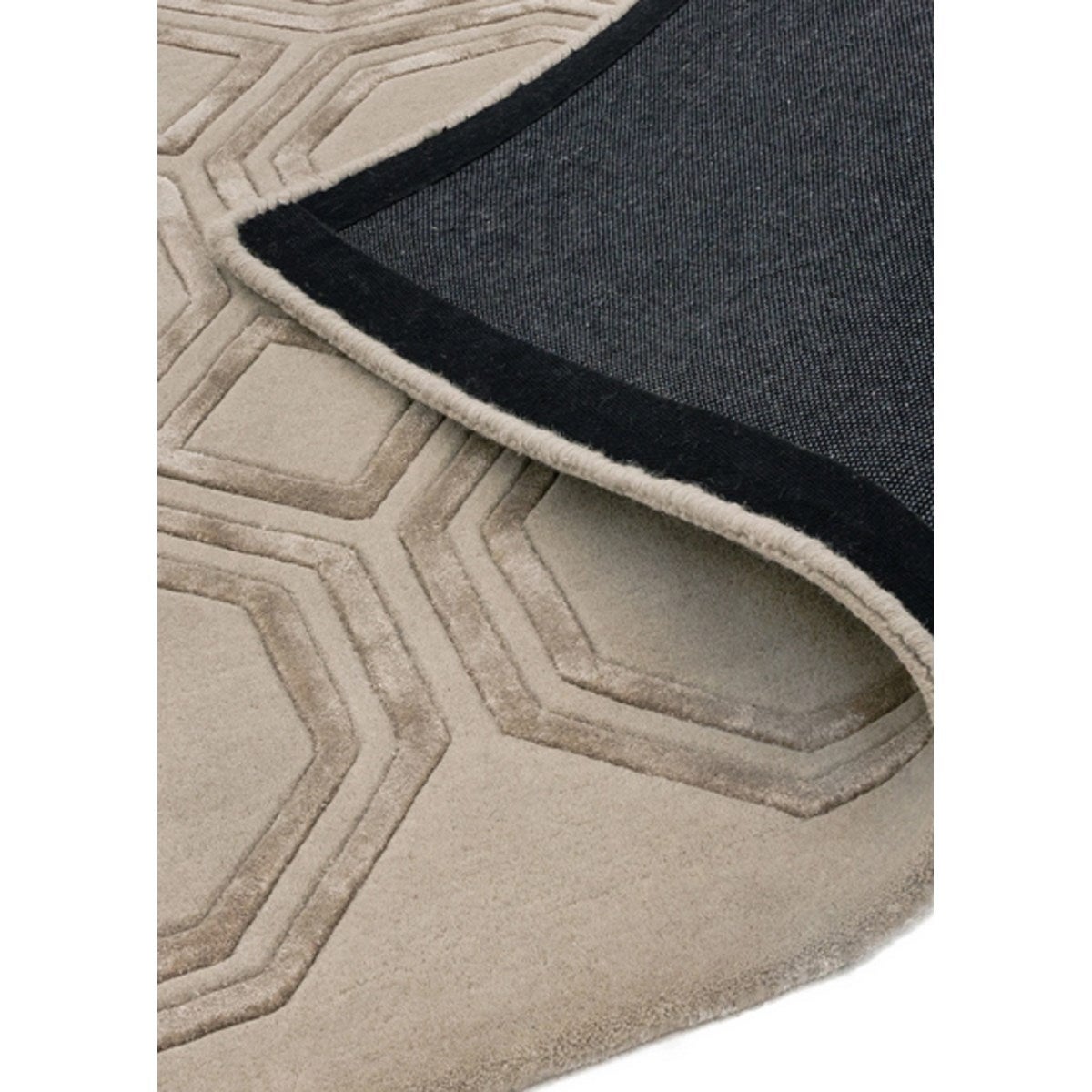 Tapis de salon moderne tissé main NAVEL 160x230 cm - 5