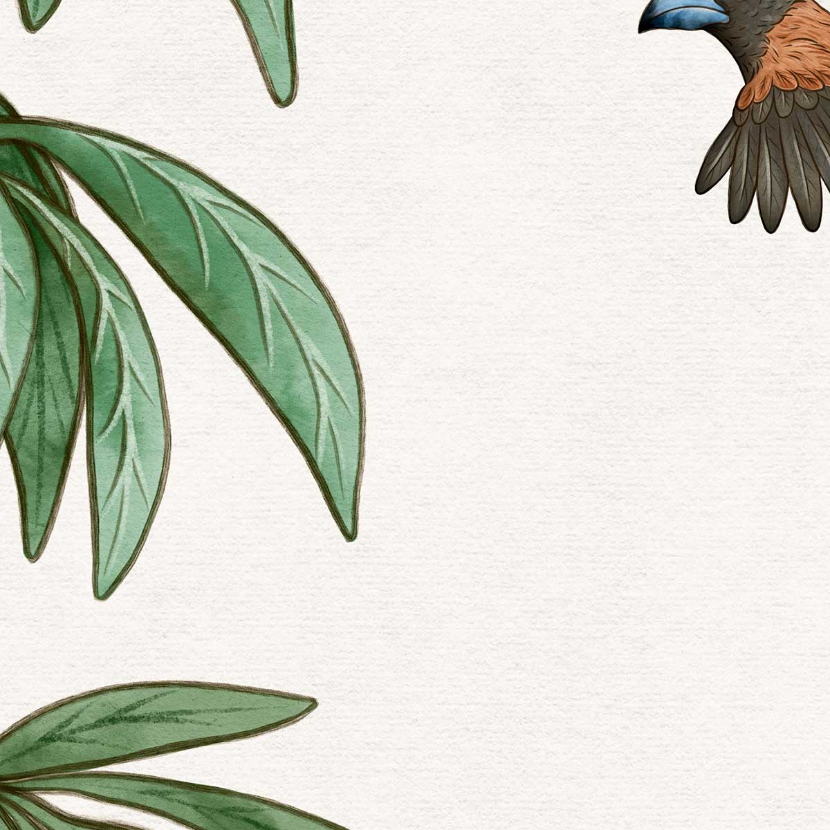 Papier peint panoramique petit dejeuner de girafe - 364x270cm - 4