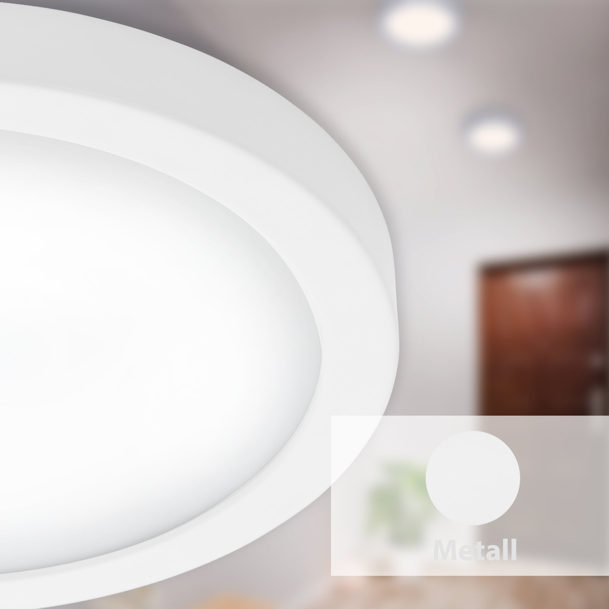 Briloner Leuchten – Luminaire Led, Lampe De Plafond, Plafonnier 21 Watt, 2.000 Lumen, 4.000 Kelvin, Rond, Blanc, - 3