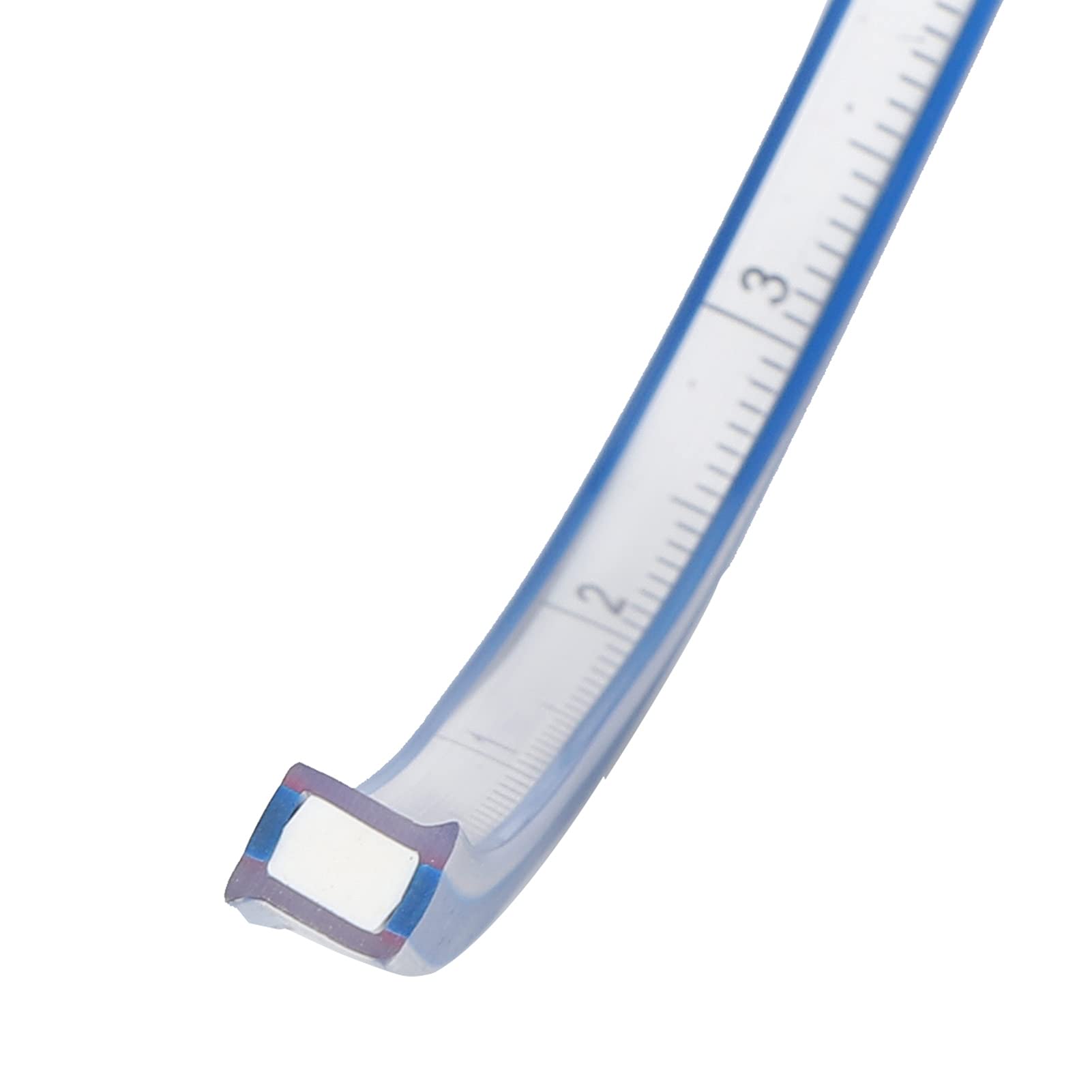 Règle courbe flexible en plastique, échelle métrique, outil de mesure souple pour le dessin et la couture (règle serpent de 50 cm) - 8