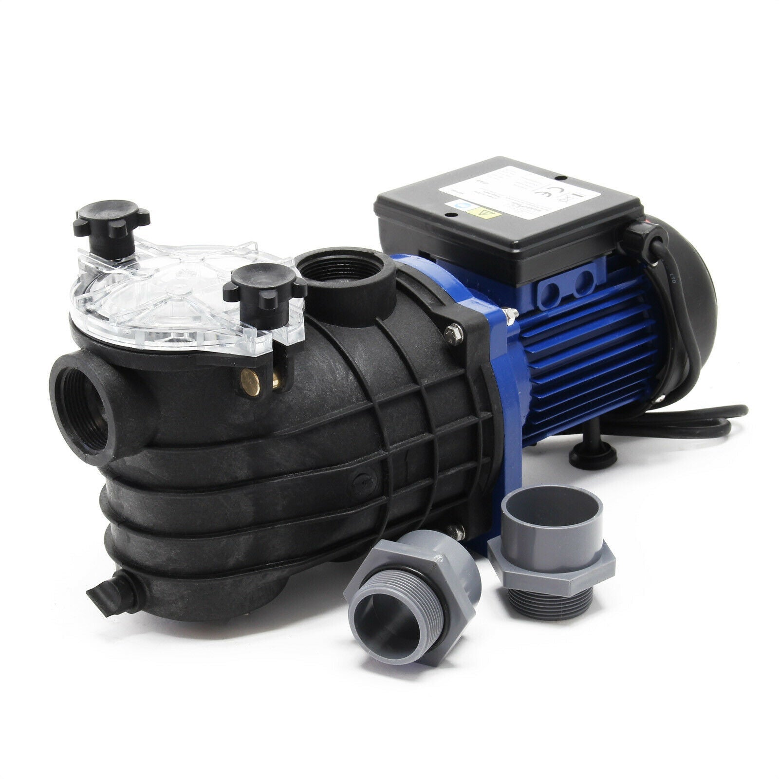 Pompe De Filtration Poolmax TP-50 - Pour Piscine - Débit 12600 L/h - 230V - Garantie 2 Ans