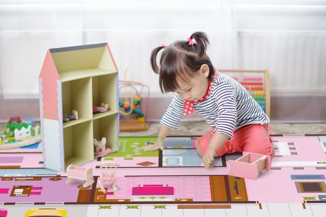 Tappeto Per Bambini Tappetino Didattico Numeri Con Design