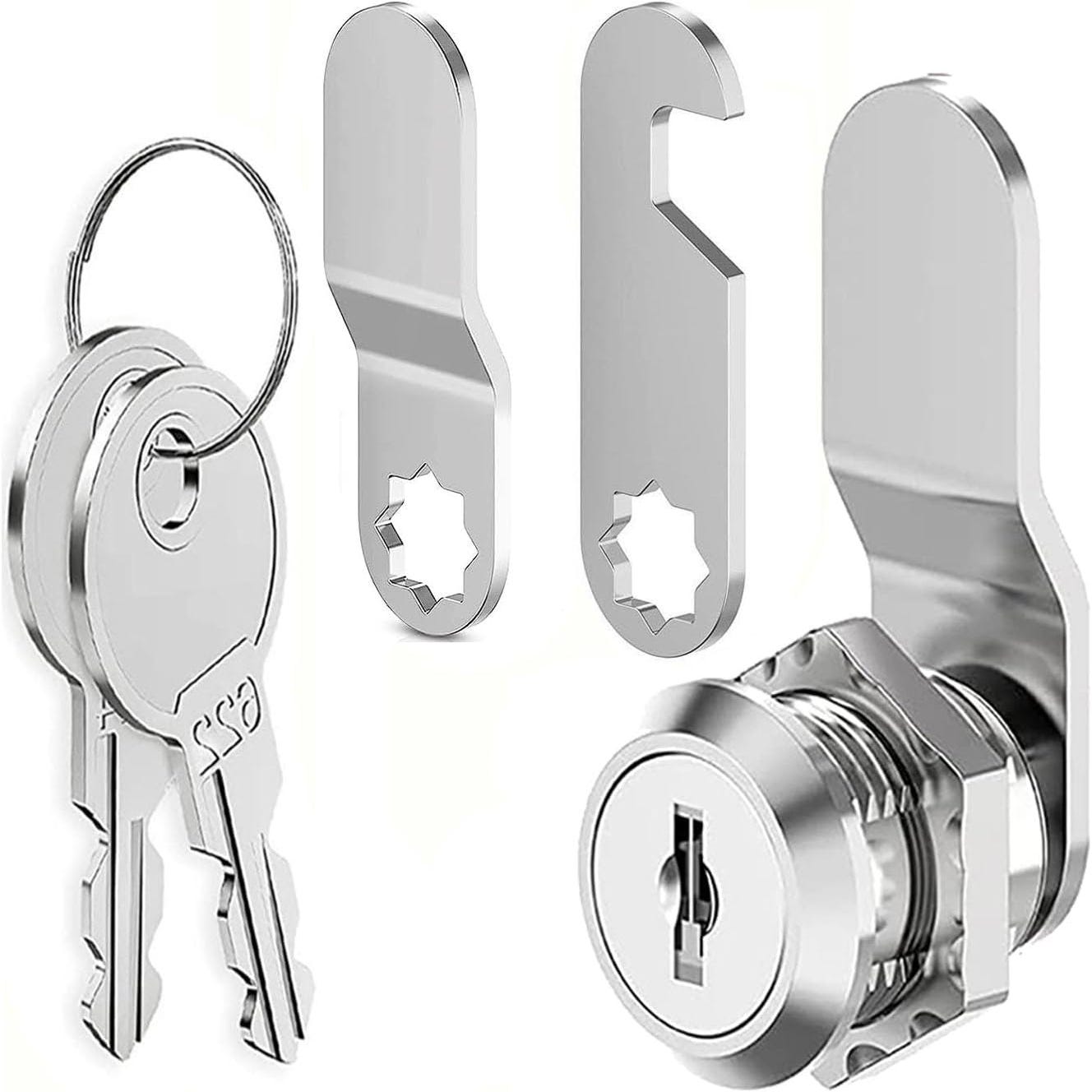 Serrure à Combinaison 4 Chiffres – Pour Boîte Aux Lettres, Armoire, Tiroir (épaisseur 20/26 Mm)