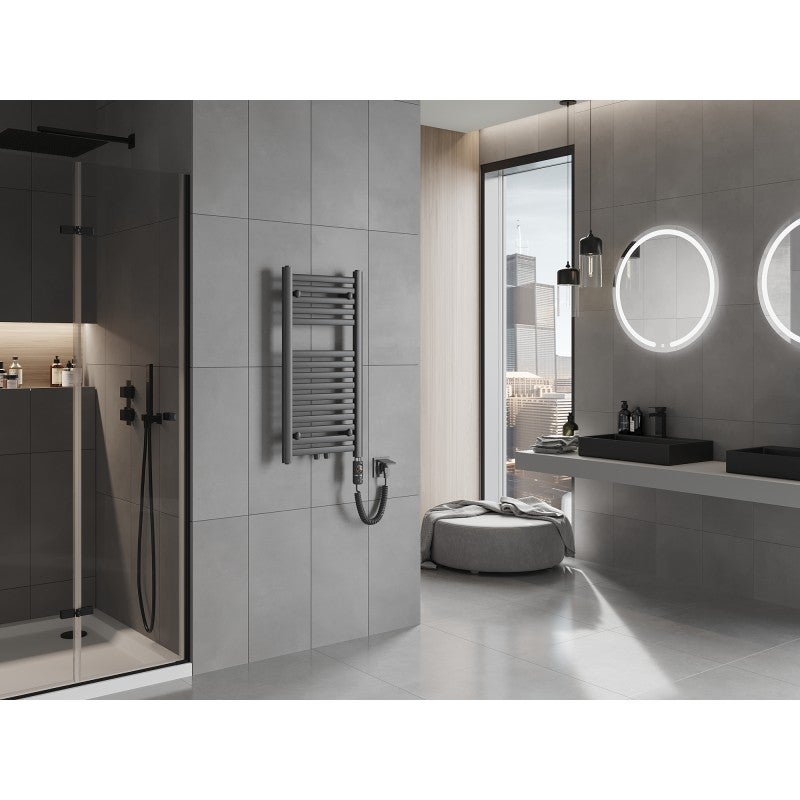 Mexen Hades grzejnik elektryczny 800 x 400 mm, 300 W, antracyt - W104-0800-400-2300-66 - 2