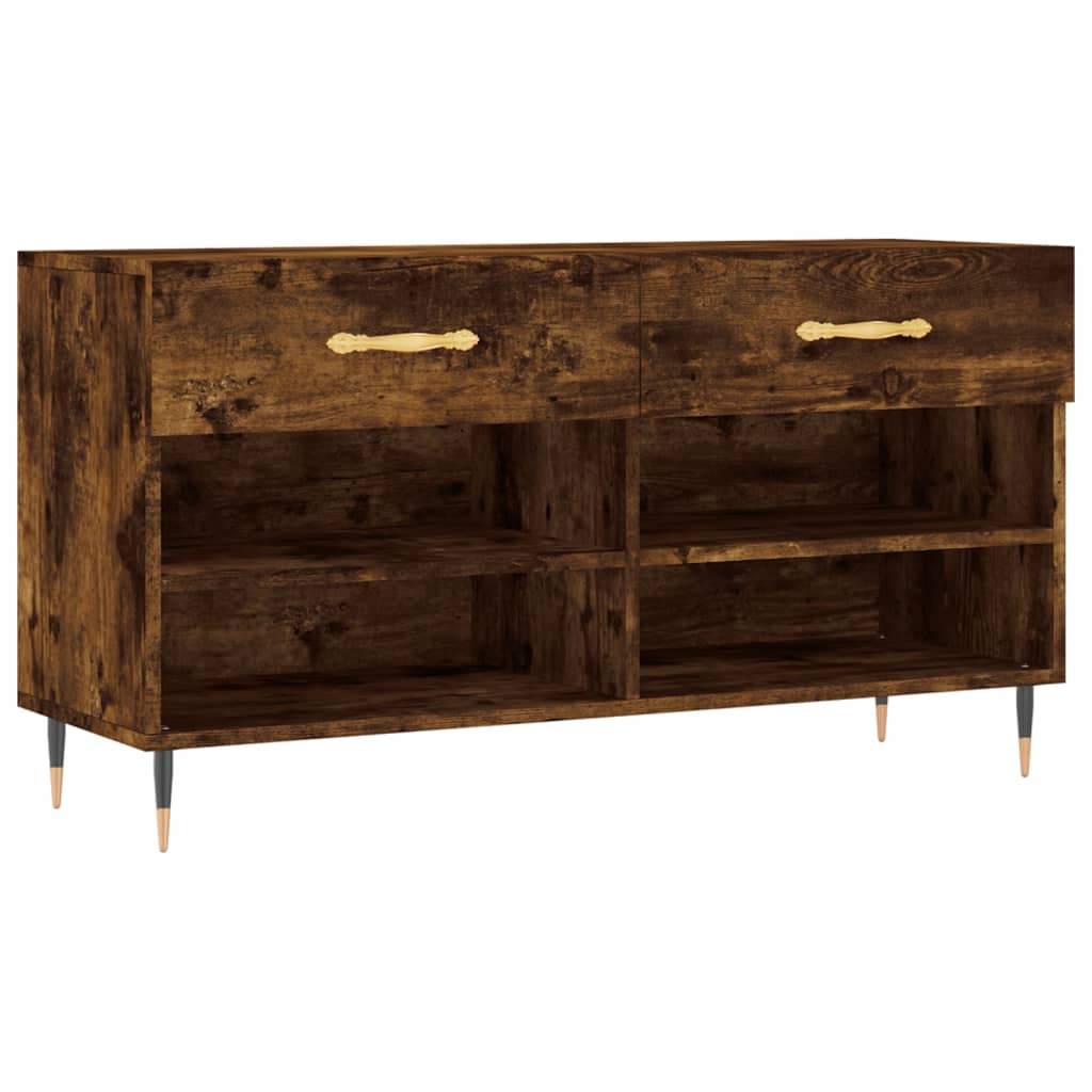 Furniture Limited - Panca Porta Scarpe Rovere Sonoma 62x32x50 cm