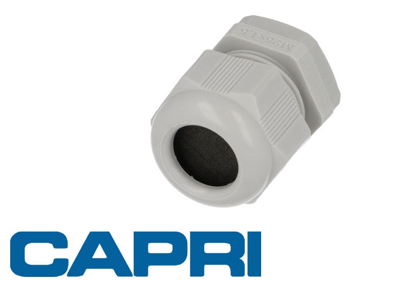 Presse-étoupe polyamide avec écrou monté pour câble rond - CAPRI - Diamètre 5 à 10 mm - 2