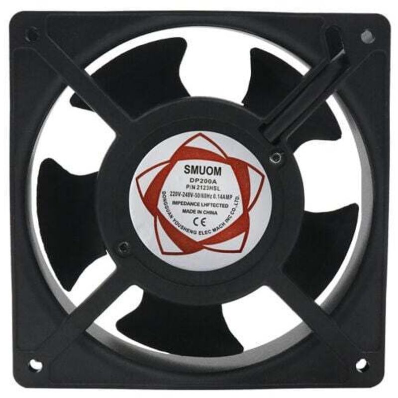 Ventilateur axial haute température 120 x 120 x 38 mm – Silencieux et ...