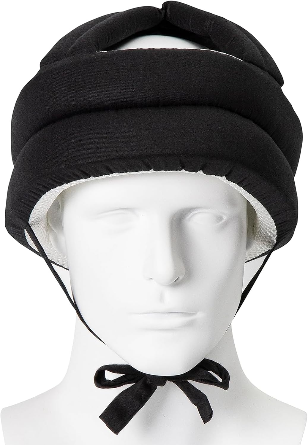 Casque de Protection pour Personnes Âgées Coussin Protection Tête Anti-Chute Chapeau Epaissi en Coton Anti-Collision Taille Réglable - 5