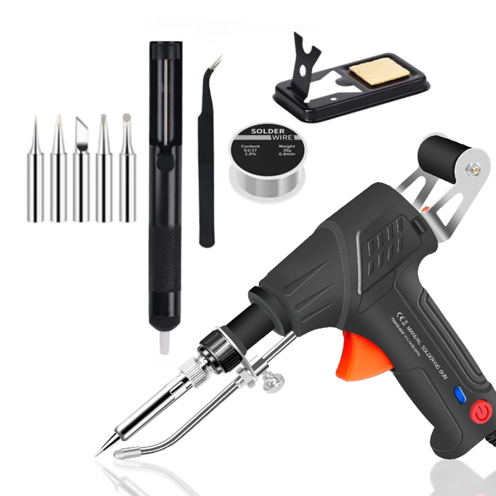 Pistolet à souder sans fil pour plastiques Dewalt, 18V, 20V, batterie Eddie ion, machine à souder portable avec 6 types, 600 pièces, N64