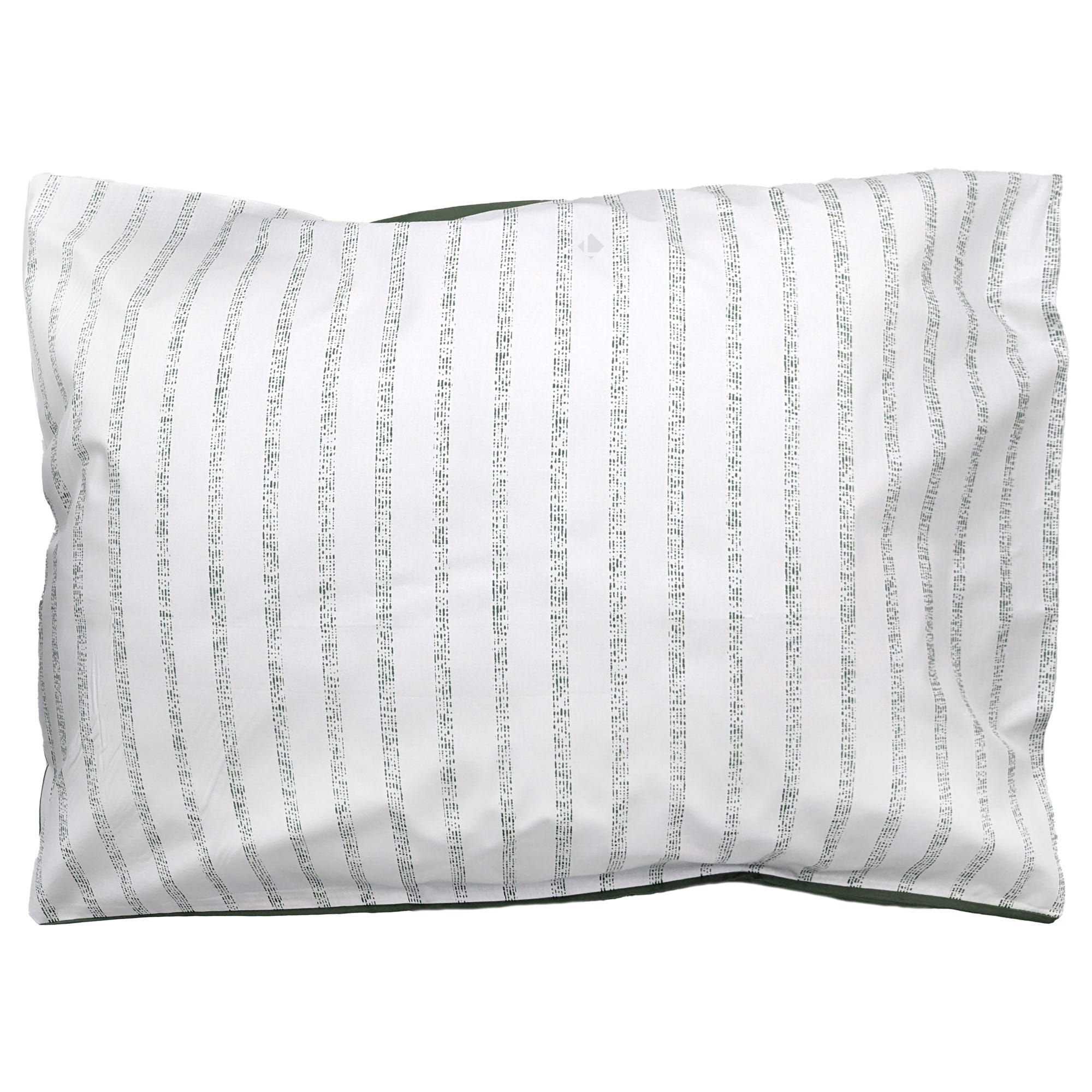 Taie d'oreiller Coton 57 Fils Vert d'eau 50x70 cm Taie d'oreiller Coton 57 Fils Vert d'eau 50x70 cm
