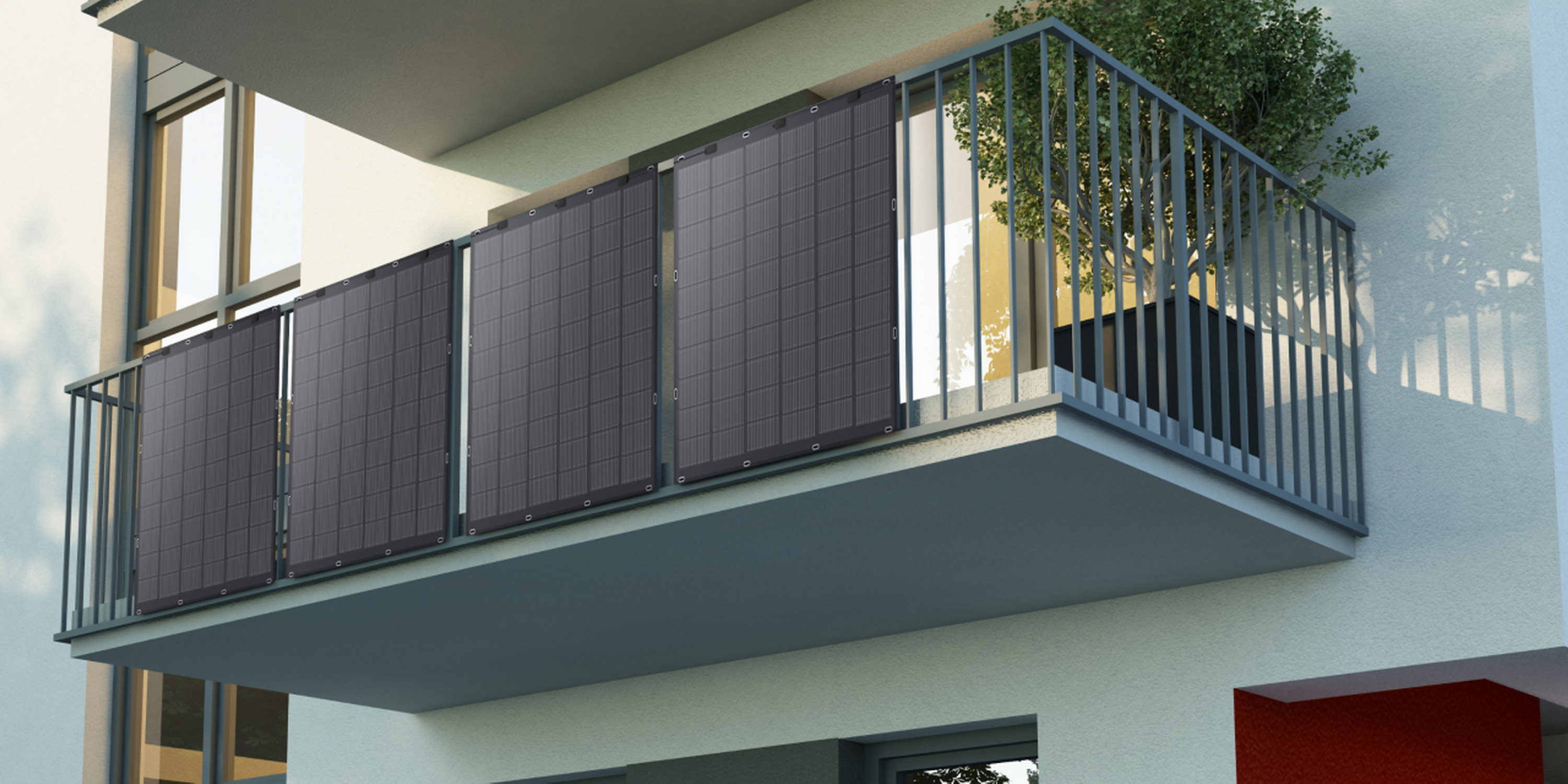 Kit Anker SOLIX Solarbank 3 E2700 Pro+4xFS20+A17X7311 - Sistema Fotovoltaico Balcone - 4