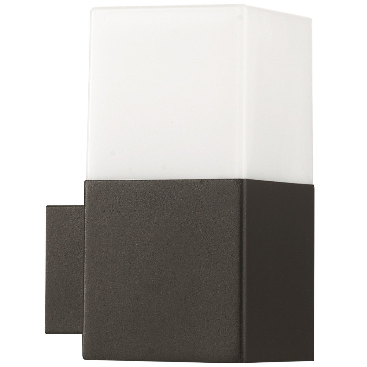 Kinkiet zewnętrzny NEW YORK grafitowo-mleczny 1xE27x12W wym: 16x7,8x11 cm IP44 Polux